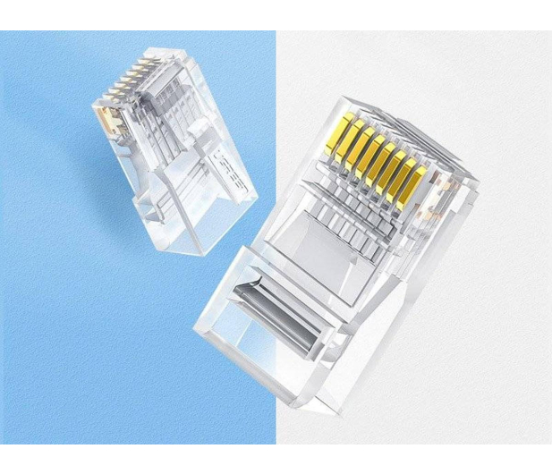 UGREEN Wtyczka RJ45 Cat 6 50961 10-pak przezroczysta - 1501476 - zdjęcie 4